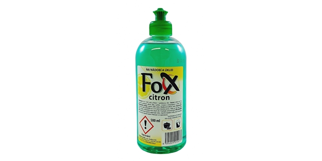 FOX citron na nádobí a úklid 500ml                                                                                                                                                                                                                        