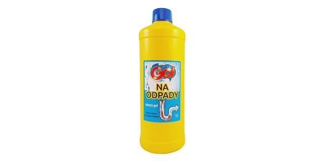 GO! na ODPADY tekutý 1l gel na čištění odpadů                                                                                                                                                                                                             