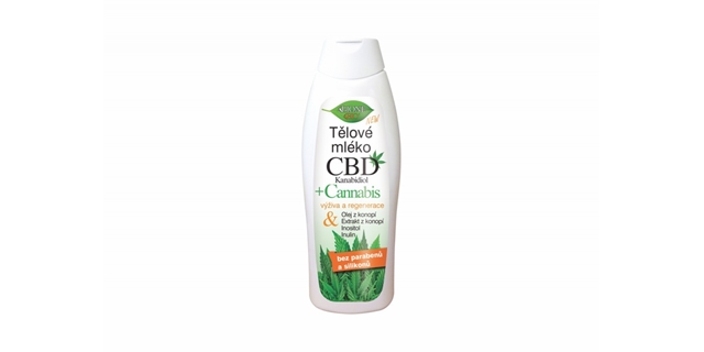 BIO CBD KANABIDIOL tělové mléko 500ml                                                                                                                                                                                                                     