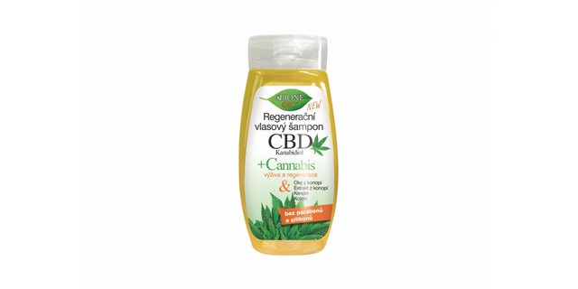 BIO CBD KANABIDIOL regenerační výživný šampon 260ml                                                                                                                                                                                                       