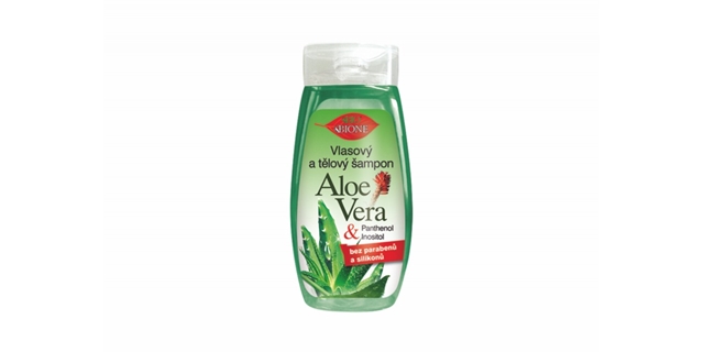 BIO ALOE VERA vlasový šampon 260ml                                                                                                                                                                                                                        