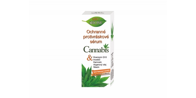 BIO CANNABIS ochranné protivráskové sérum 40ml                                                                                                                                                                                                            