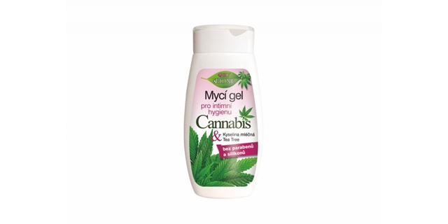 BIO CANNABIS mycí gel pro intimní hygienu 260ml                                                                                                                                                                                                           