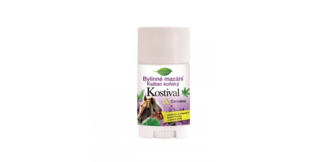 BIO CANNABIS bylinné mazání kostival - STICK - NOVINKA! 45ml                                                                                                                                                                                              