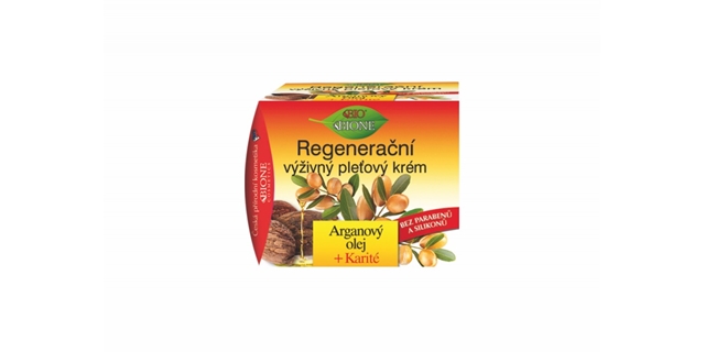 BIO ARGANOVÝ OLEJ + KARITÉ regenerační výživný pleťový krém 51ml                                                                                                                                                                                          