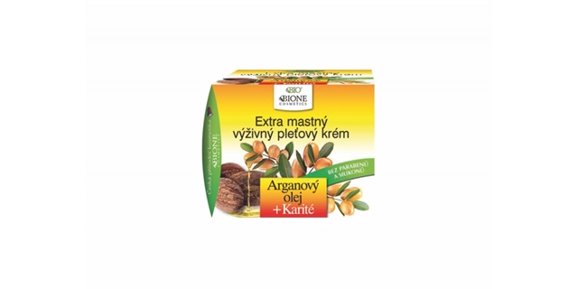 BIO ARGANOVÝ OLEJ + KARITÉ extra mastný pleťový krém 51ml                                                                                                                                                                                                 