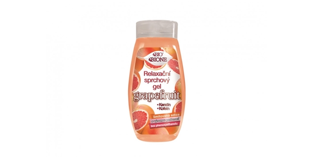 BIO GRAPEFRUIT relaxační sprchový gel 260ml                                                                                                                                                                                                               