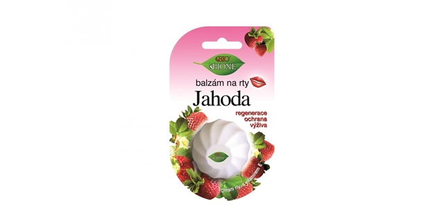 BIO BALZÁM NA RTY JAHODA - vajíčko 6ml                                                                                                                                                                                                                    