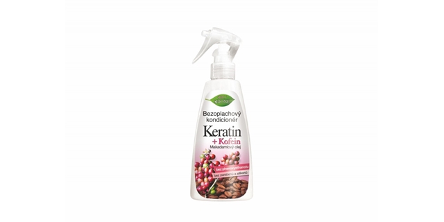 BIO KERATIN + KOFEIN bezoplachový kondicioner spray 260ml                                                                                                                                                                                                 