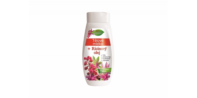 BIO RICINOVÝ OLEJ tělové mléko 400ml                                                                                                                                                                                                                      