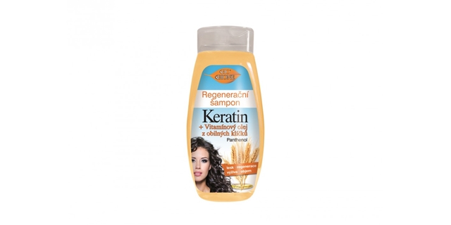 BIO KERATIN + OBIL. KLÍČKY regenerační šampon XL 400ml                                                                                                                                                                                                    