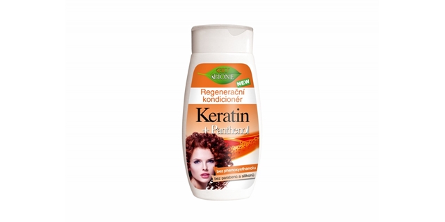 KERATIN + PANTHENOL regenerační kondicionér 260ml                                                                                                                                                                                                         