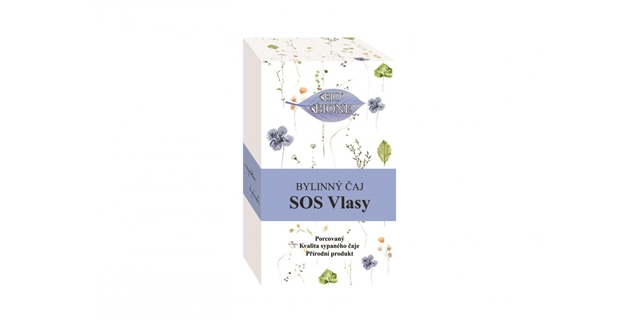 BIO BYLINNÝ ČAJ SOS vlasy XL - nový design 40ml                                                                                                                                                                                                           