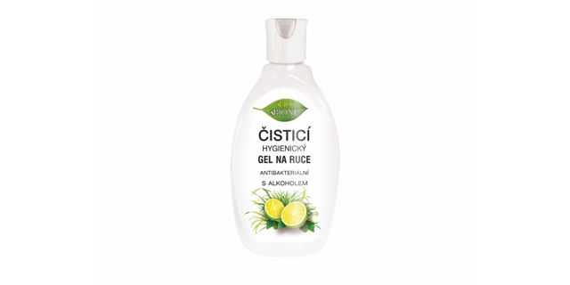 BIO čistící gel na ruce antibakteriální LEMONGRASS 150ml                                                                                                                                                                                                  