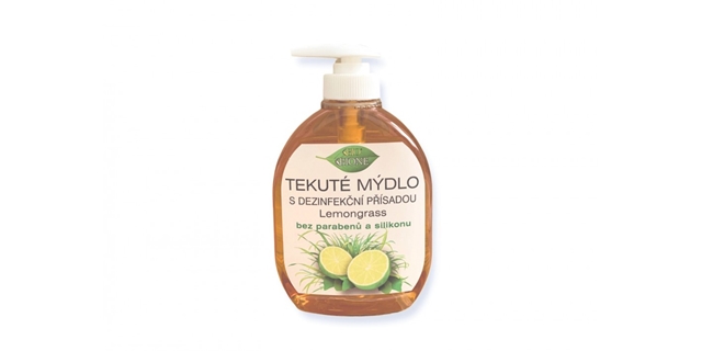 BIO antibakteriální tekuté mýdlo LEMONGRASS 300ml                                                                                                                                                                                                         