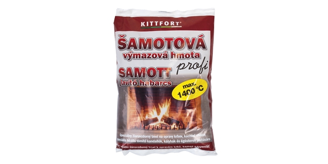 Šamotová výmazová hmota 1kg                                                                                                                                                                                                                               