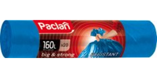 Paclan Pytle na odpad BIG&STRONG velmi odolné, speciální 160L - 20 ks, 21µ, LDPE                                                                                                                                                                          