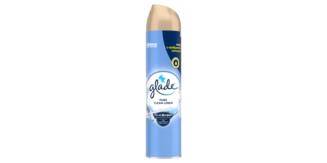 Glade aerosol Pure Clean Linen 300 ml                                                                                                                                                                                                                     