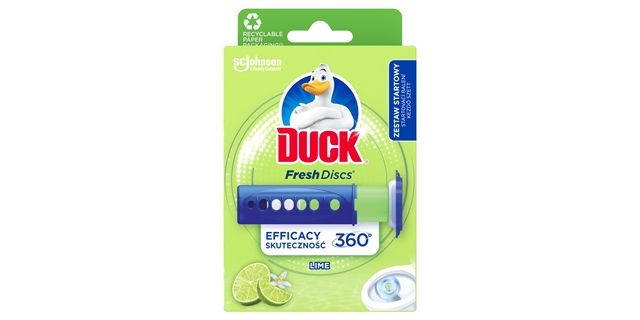 Duck Fresh Discs - čistič WC Limetka 36 ml                                                                                                                                                                                                                