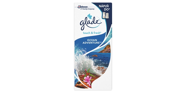 Glade Touch&Fresh Ocean Adventure náplň 10 ml                                                                                                                                                                                                             