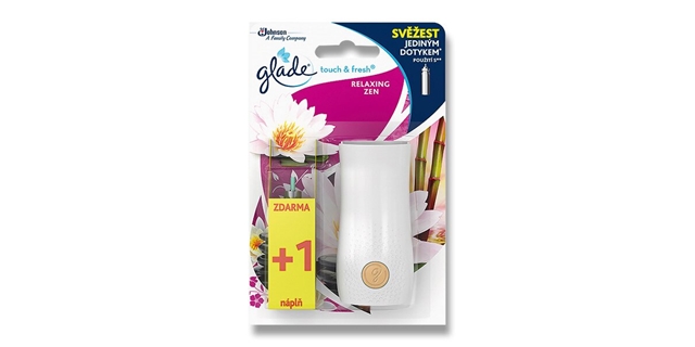 Glade Touch&Fresh Relaxing Zen BONUS PACK 1+20 ml                                                                                                                                                                                                         