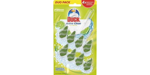 Duck Active Clean Citrus Duopack 2x38,6 g                                                                                                                                                                                                                 