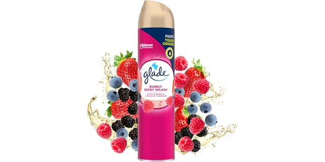 Glade aerosol Bubbly Berry Splash 300ml                                                                                                                                                                                                                   