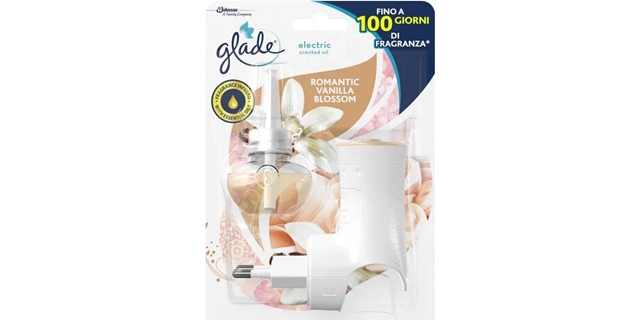 Glade Electric Romantic Vanilla Blossom 1+20ml                                                                                                                                                                                                            