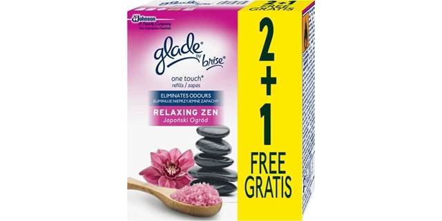 Glade Touch&Fresh náplň 2+1 Relaxing Zen 3 x 10 ml                                                                                                                                                                                                        