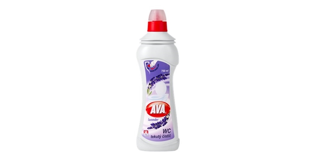 AVA tekutý čistič WC 750 ml lavender                                                                                                                                                                                                                      