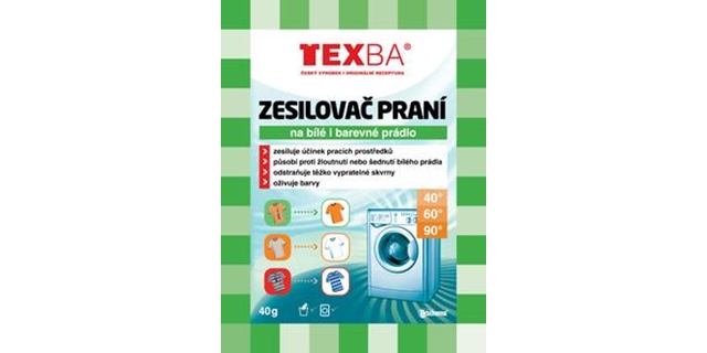 TEXBA Zesilovač praní (Bella) 40g                                                                                                                                                                                                                         