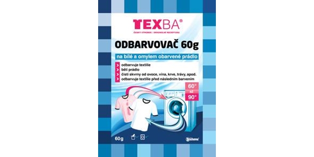 TEXBA Odbarvovač 60 g                                                                                                                                                                                                                                     