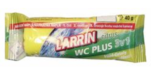 LARRIN WC Plus Citrus 40g NN zelený                                                                                                                                                                                                                       