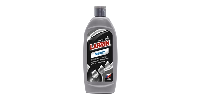 LARRIN Čistič na nerez 250ml                                                                                                                                                                                                                              