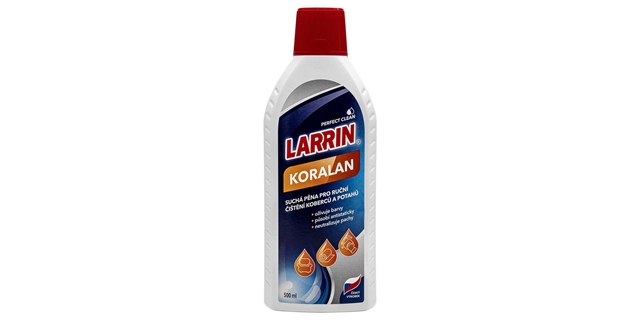 LARRIN Koralan R na koberce a potahy 500ml                                                                                                                                                                                                                