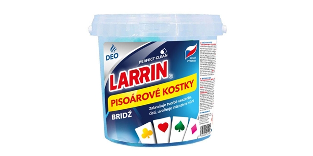 LARRIN Pisoárové kostky BRIDŽ - borovice 1kg                                                                                                                                                                                                              