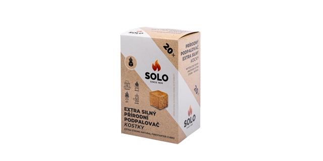 SOLO PODPALOVAČ EXTRA SILNÝ - KOSTKY                                                                                                                                                                                                                      