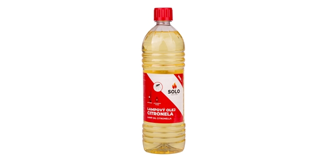 SOLO LAMPOVÝ OLEJ PŘÍRODNÍ CITRONELA 1000 ml                                                                                                                                                                                                              