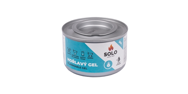 SOLO HOŘLAVÝ GEL V PLECHOVCE 200g                                                                                                                                                                                                                         