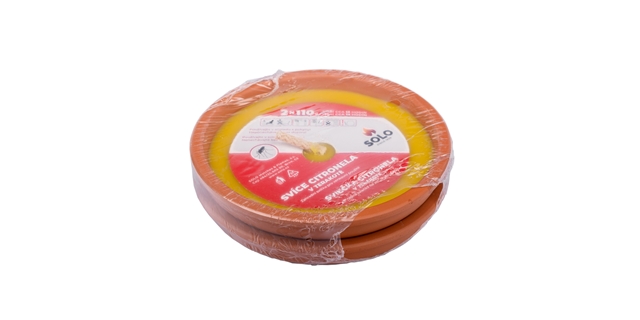 SOLO Svíce Citronela teracota 2*110 g                                                                                                                                                                                                                     