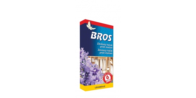 BROS – háček proti molům s vůní levandule                                                                                                                                                                                                                 