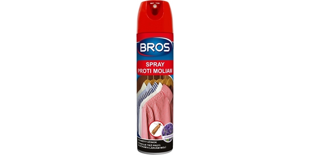 BROS – spray proti molům 210/150 ml                                                                                                                                                                                                                       