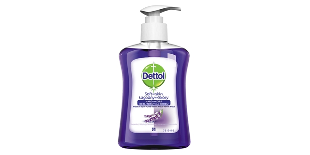 DETTOL Tekuté mýdlo Uklidňující levandule 250 ml                                                                                                                                                                                                          