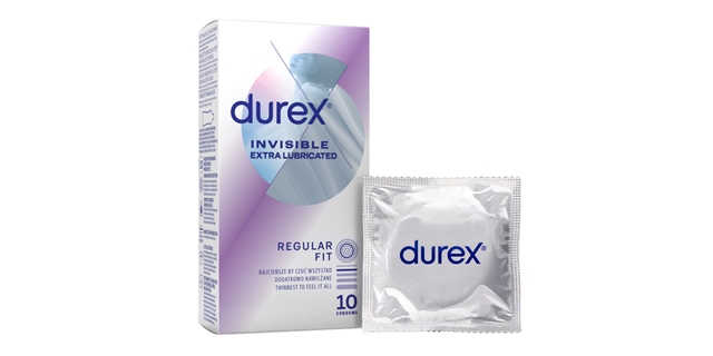 DUREX Invisible Extra Lubricated 10 pcs                                                                                                                                                                                                                   