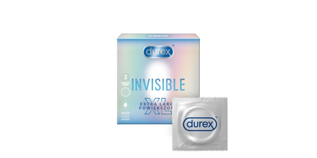 DUREX Invisible XL 3 pcs                                                                                                                                                                                                                                  