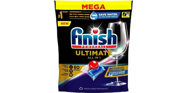 Finish Ultimate All in 1 - kapsle do myčky nádobí 60 ks                                                                                                                                                                                                   