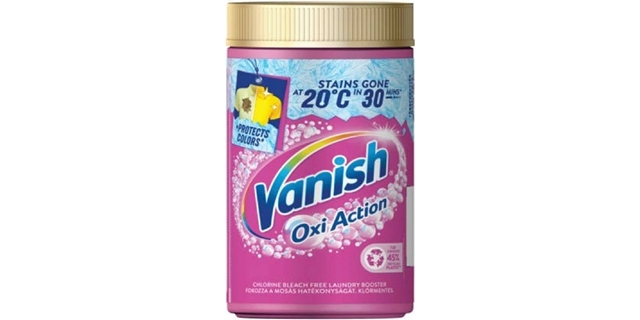 Vanish Oxi Action prášek na odstranění skvrn 625 g                                                                                                                                                                                                        