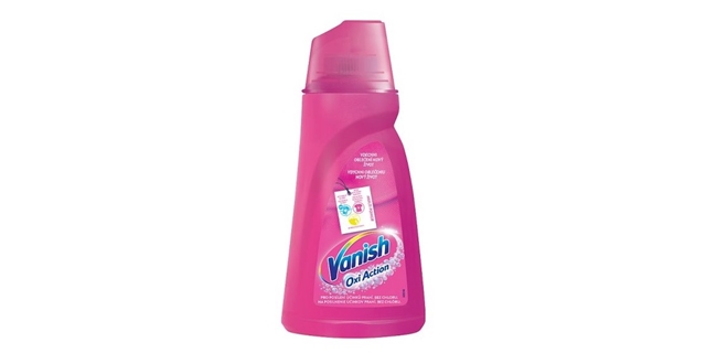 VANISH Oxi Action tekutý odstraňovač skvrn 1,5 l                                                                                                                                                                                                          