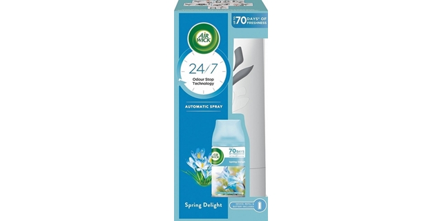 AIRWICK Freshmatic strojek a náplň Jarní vánek 250 ml                                                                                                                                                                                                     