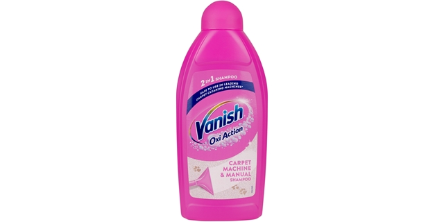 VANISH Oxi Action Šampon na strojní a ruční čištění koberců 500 ml                                                                                                                                                                                        